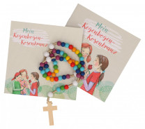 Geschenkset - Mein Regenbogen Rosenkranz
