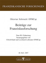 Beiträge zur Franziskusforschung