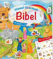 Wimmel-Stickerbuch: Bibel