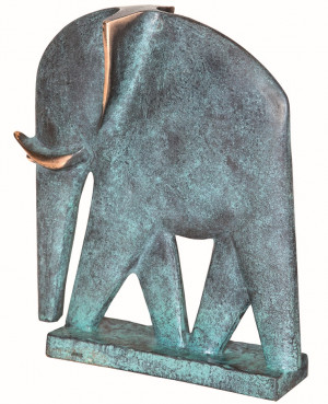 Bronzefigur Elefant