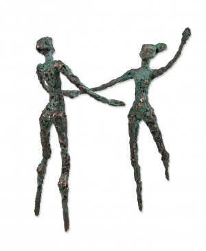 Bronzeskusptur Der Tanz des Lebens
