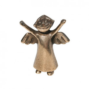 Bronzefigur - Engelchen, stehend
