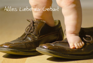 Glückwunschkarte Alles Liebe zur Geburt