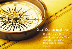 Glückwunschkarte Zur Konfirmation