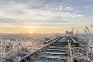 Trauerkarte In stillem Gedenken