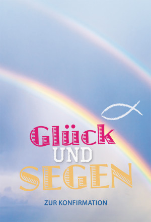 Geldgeschenkkarte Glück und Segen zur Konfirmation