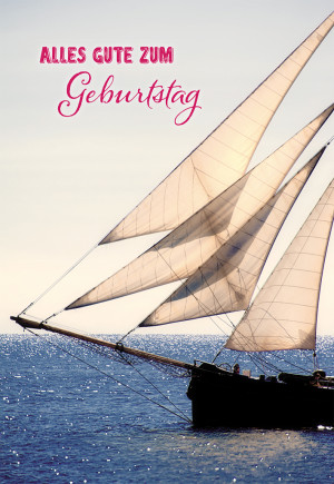 Geldgeschenkkarte Alles Gute zum Geburtstag