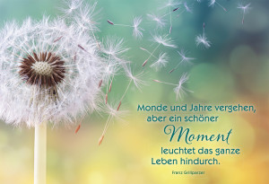 Klappkarte Ein schöner Moment