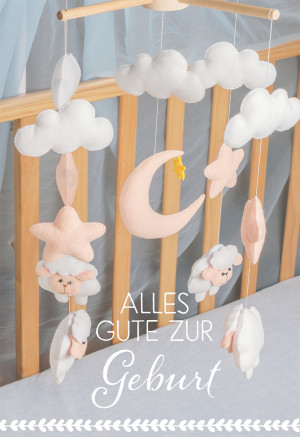 Glückwunschkarte Alles Gute zur Geburt