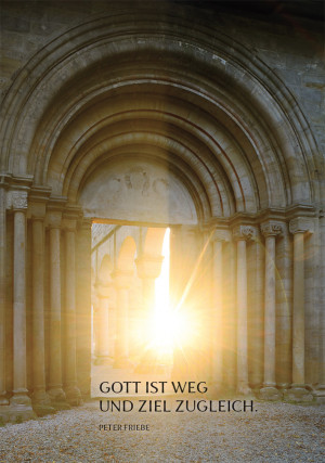 Trauerkarte Gott ist Weg und Ziel zugleich