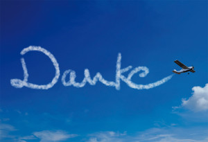 Dankeskarte Danke