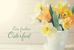 Glückwunschkarte - Ein frohes Osterfest