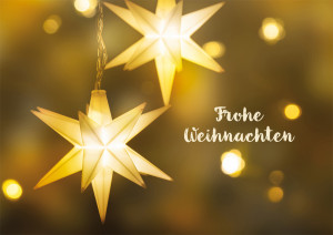 Weihnachtskarte - Frohe Weihnachten