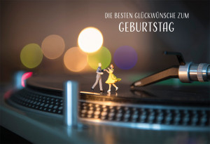 Geburtstagskarte - Die besten Glückwünsche zum Geburtstag