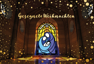 Weihnachtskarte - Gesegnete Weihnachten