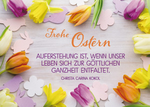Postkarte Frohe Ostern