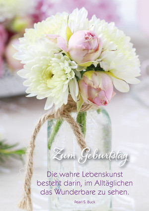 Postkarte Zum Geburtstag