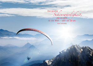 Postkarte Die größte Sehenswürdigkeit...