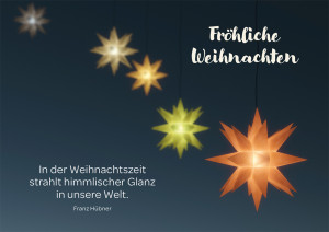 Postkarte - Fröhliche Weihnachten