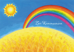 Doppelkarte Zur Kommunion