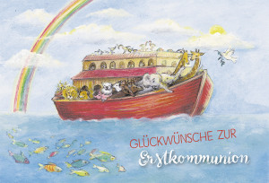 Glückwunschkarte Glückwünsche zur Erstkommunion