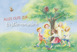 Glückwunschkarte Alles Gute zur Erstkommunion