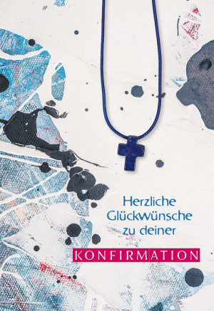 Glückwunschkarte Herzliche Glückwünsche zu deiner Konfirmation