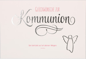 Glückwunschkarte Glückwünsche zur Kommunion