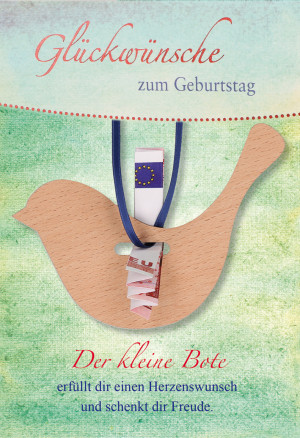Glückwunschkarte Glückwünsche zum Geburtstag