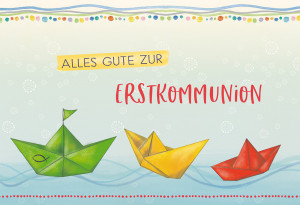 Glückwunschkarte Alles Gute zur Erstkommunion