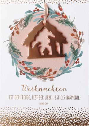 Glückwunschkarte - Weihnachten