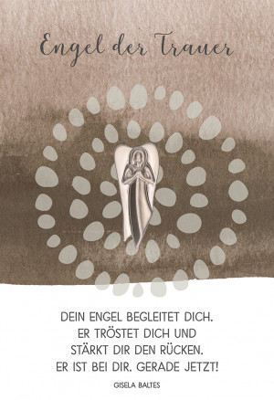 Trauerkarte - Engel der Tauer