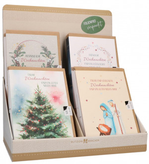 Display - Weihnachtskarten