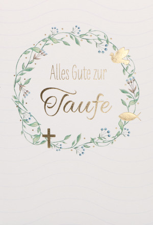 Geldgeschenkkarte - Alles Gute zur Taufe