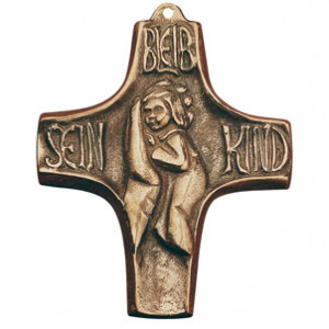 Bronzekreuz - Bleib sein Kind