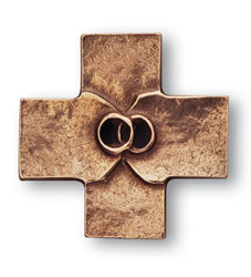 Ehekreuz aus Bronze