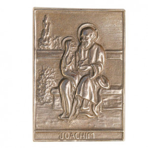 Bronzenamensplakette Joachim