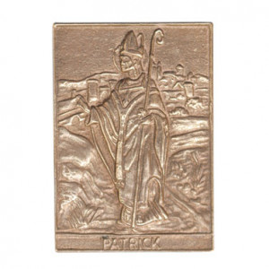 Bronzenamensplakette Patrik