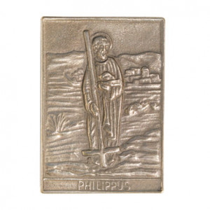Bronzenamensplakette Philippus