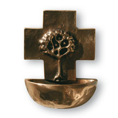 Bronzeweihbecken Lebensbaum