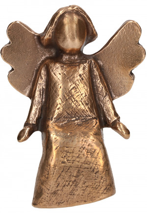 Bronzefigur - Engel der Zufriedenheit