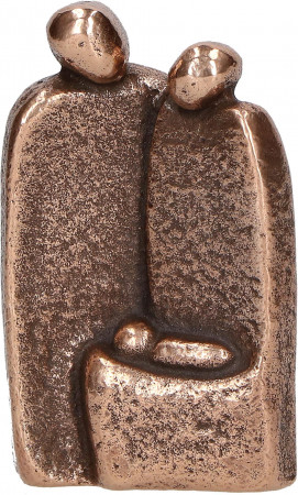Mini-Krippe aus Bronze