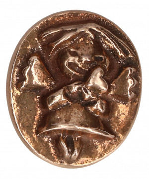 Kleiner Begleiter aus Bronze - Von Herzen für dich