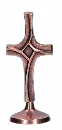 Stehkreuz aus Bronze