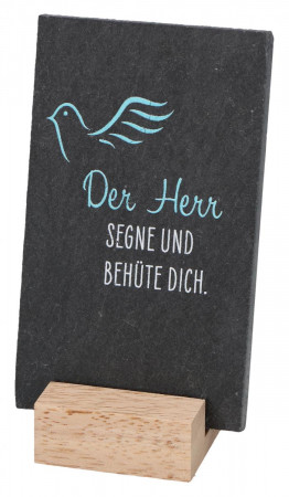 Schiefertafel - Der Herr segne und behüte dich