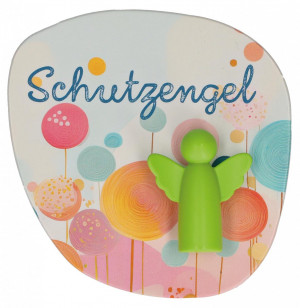 Engelfigur aus Metall - Schutzengel