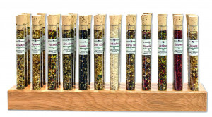 Set mit 36 Glasröhrchen mit Weihrauch-Mischungen