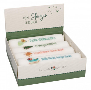 Display zu Weihnachten - Von Herzen für dich