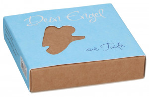 Geschenkset - Dein Engel zur Taufe (hellblau)