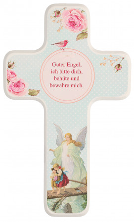 Kinderholzkreuz - Guter Engel